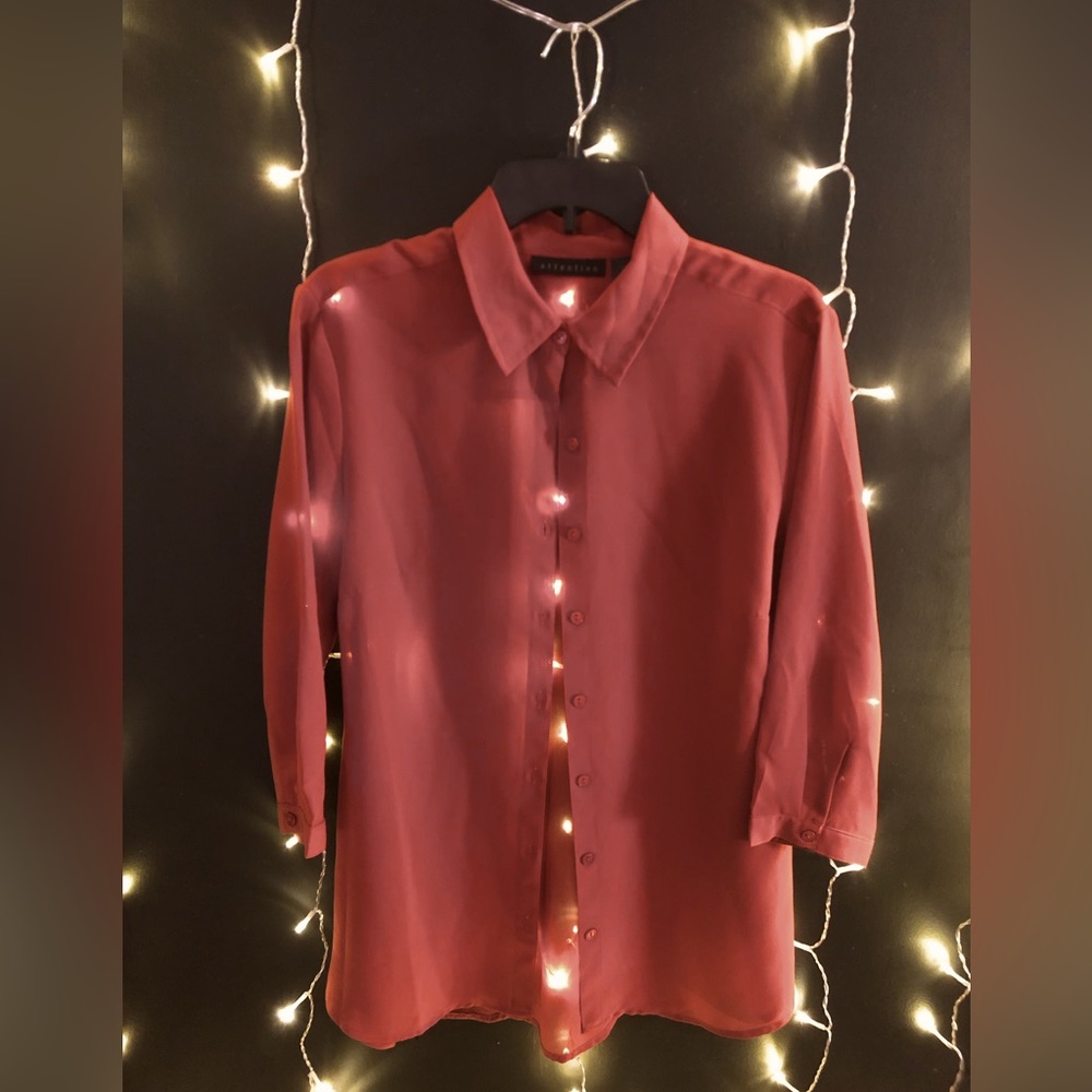 Attention sheer top